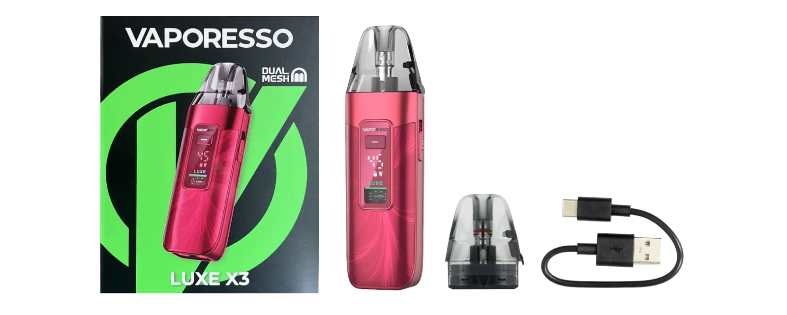Contenu du pack Luxe X3 de Vaporesso