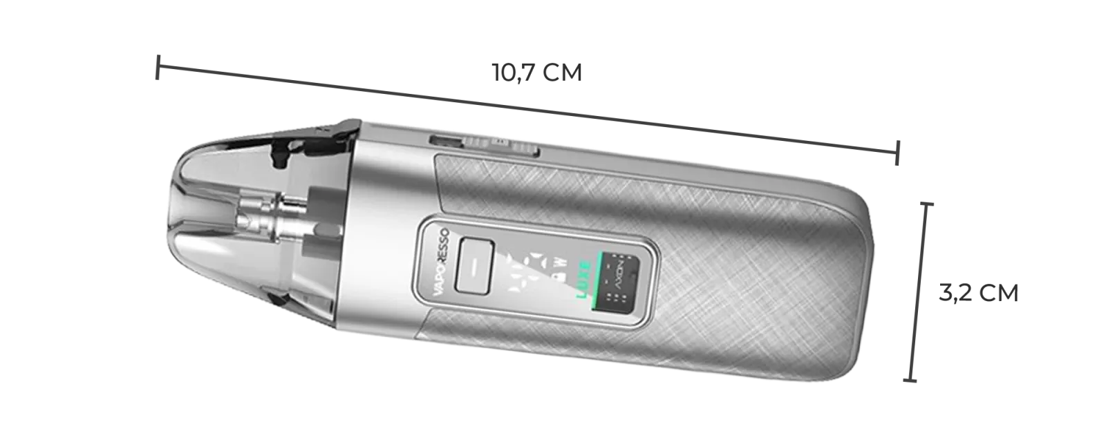 Taille du pod Luxe X3 de Vaporesso