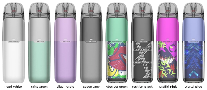 Gamme de couleur du pod Luxe Q2 SE Vaporesso