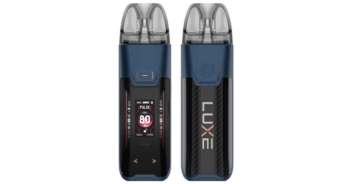 Image montrant les 2 faces du Pod Luxe XR Max 2 Vaporesso