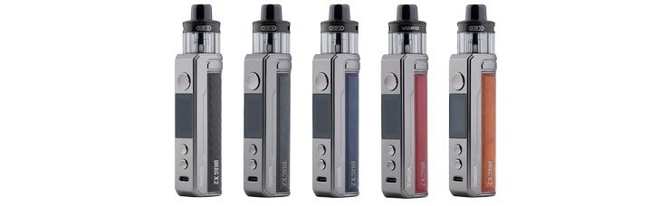 Image de la gamme de couleurs emblématiques du Pod Drag X2 Voopoo