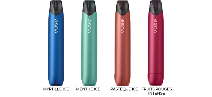 Image présentant les couleurs de la Pro One Bar de chez Vuse