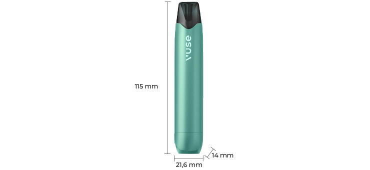 Image présentant les dimensions de la Pro One Bar de chez Vuse