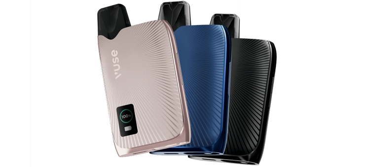 Gamme de couleurs du pod Ultra de chez Vuse