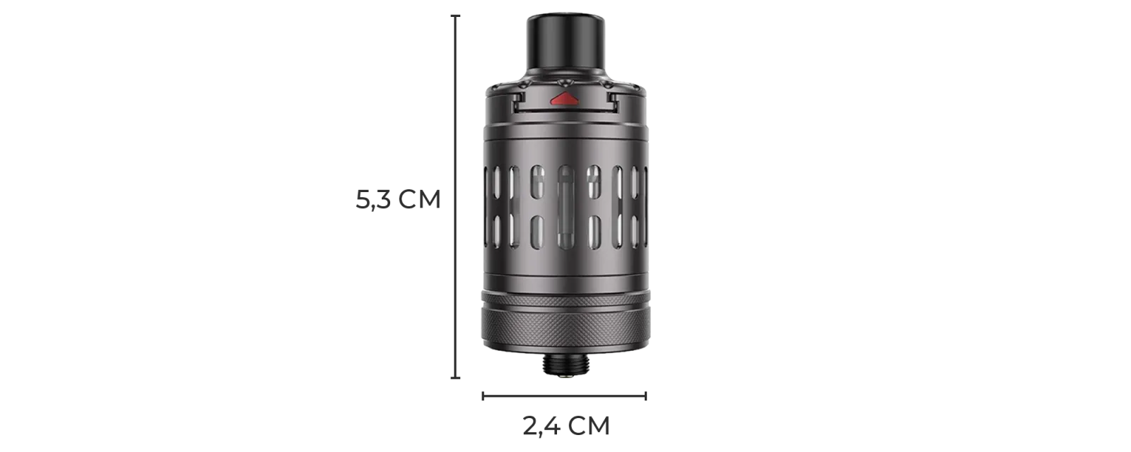 Dimensions du clearomiseur Nautilus 3SR Aspire
