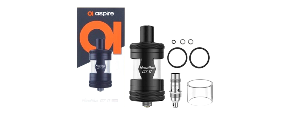 Contenu du pack clearomiseur Aspire Nautilus GT2