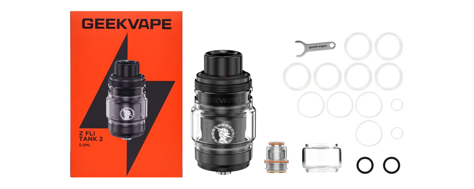 Contenu du pack Z Fli Tank 2 Geekvape