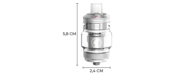 Dimensions du clearomiseur Z Nano 3 Geekvape