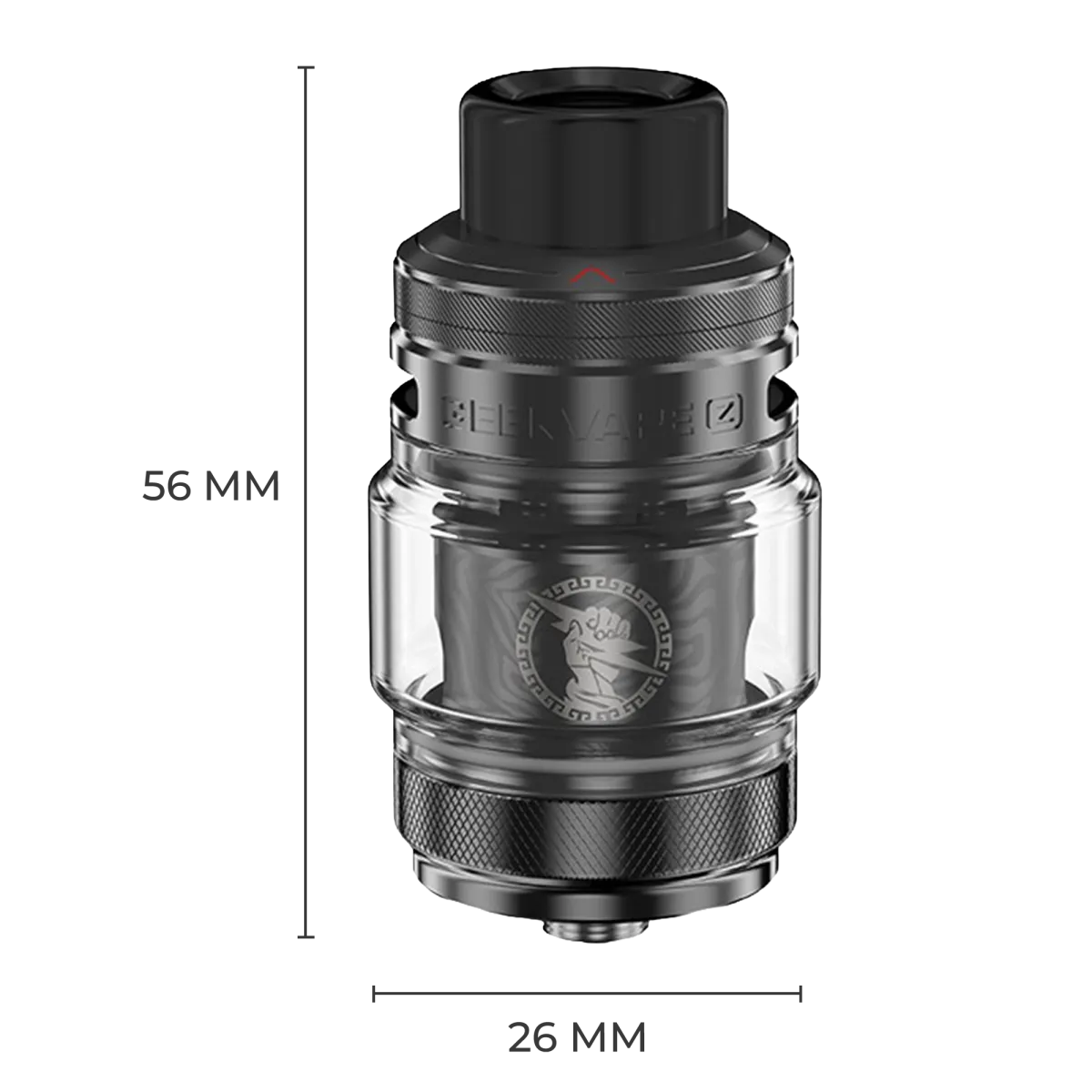 dimensions du clearomiseur Z Subohm 5 Geekvape