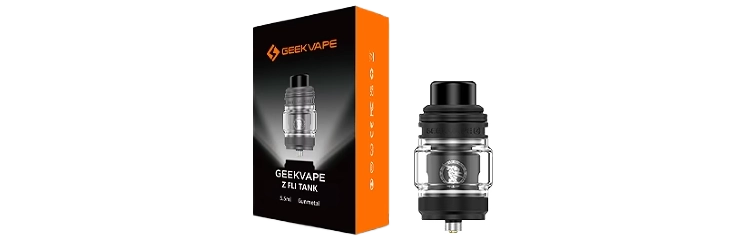 Packaging du clearomiseur Z Fli Tank de chez Geekvape