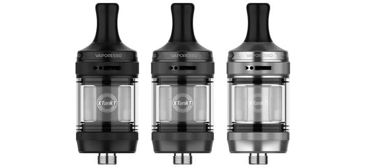 Présentation des 3 modèles du clearomiseur X-Tank-T de Vaporesso