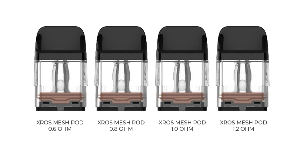 Image des 4 cartouches Xros Corex.2 Vaporesso