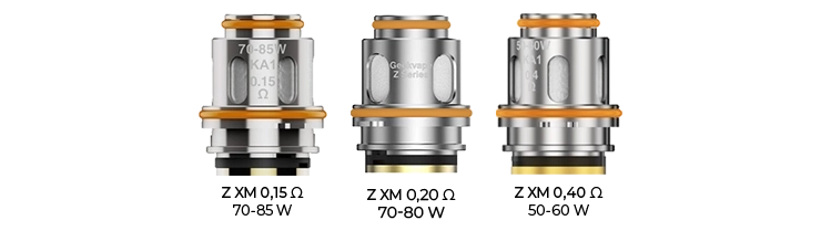 Résistances série Z XM Geekvape
