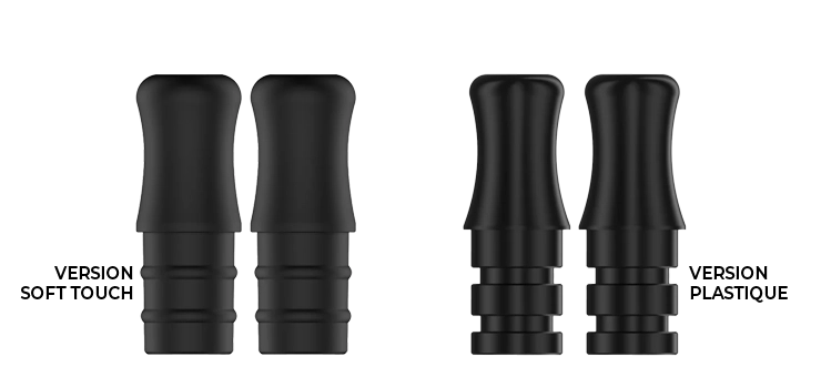Image présentant les 2 version de Drip Tip Wenax M1 S3 Geekvape