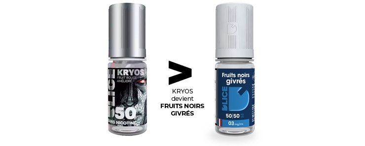 Image présentant le changement de packaging de la marque D'Lice