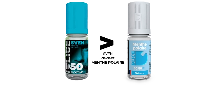 Image présentant le changement de packaging de la marque D'Lice