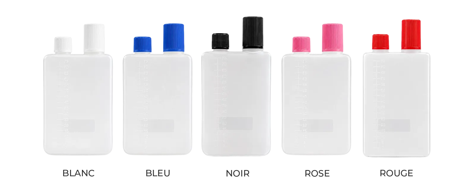 Fiole Dual Fill 75 ml disponible en 5 coloris
