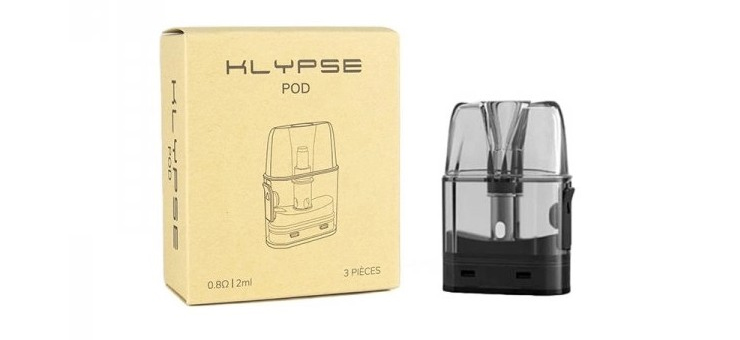 Packaging de la cartouche sur le Klypse Innokin
