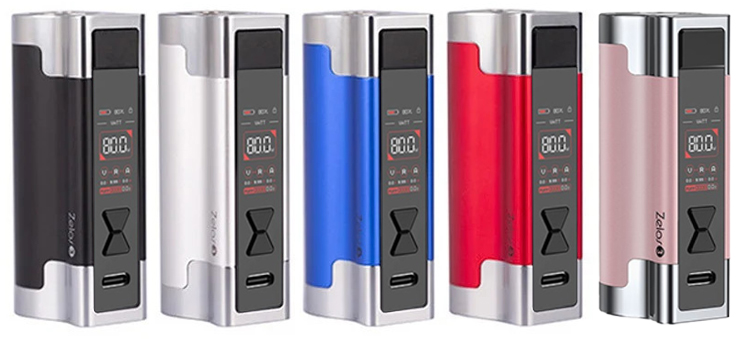 Image présentant la gamme de couleur de la Box Zelos 3 de chez Aspire