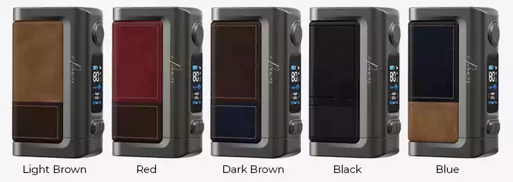 Image montrant la gamme de couleurs de l’Istick Power 2C
