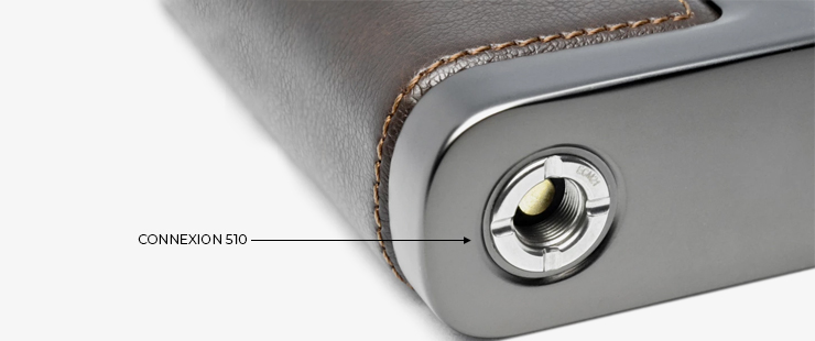 Eleaf : Image de la connexion 510 de l’Istick Power 2C
