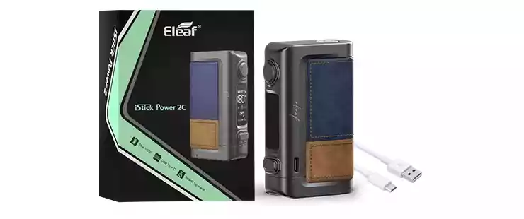 Image présentant le packaging de l’Eleaf Istick Power 2C