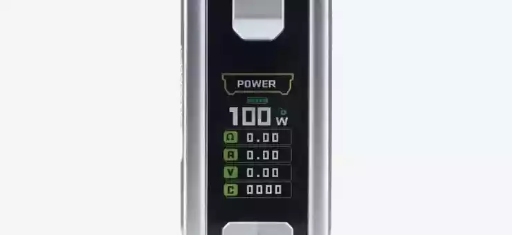 Détail de l’écran Led de la batterie AEGIS M100 Mini 2 de Geek Vape