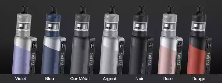 Présentation de la gamme de couleur du Kit Coolfire Z60 de chez Innokin