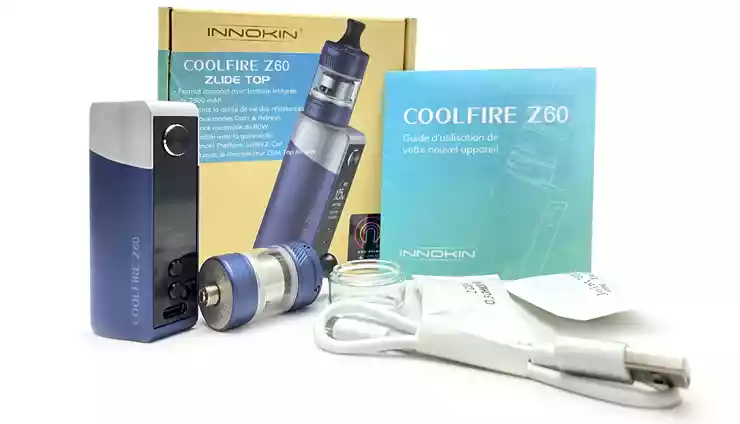 Image du packaging du kit Coolfire Z60 de Innokin