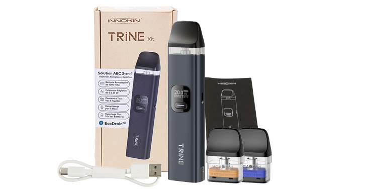 PAckaging du pod Trine Innokin