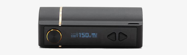 Image présentant l’écran OLED de la Coolfire Z50 de chez Innokin
