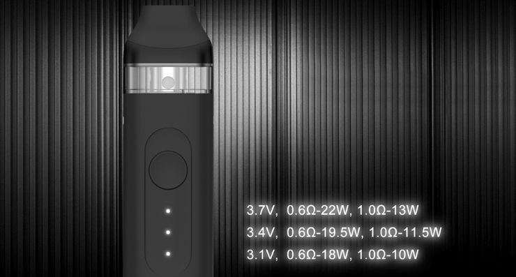 Vue des 3 LED sur le Pod Feelin de chez Nevoks