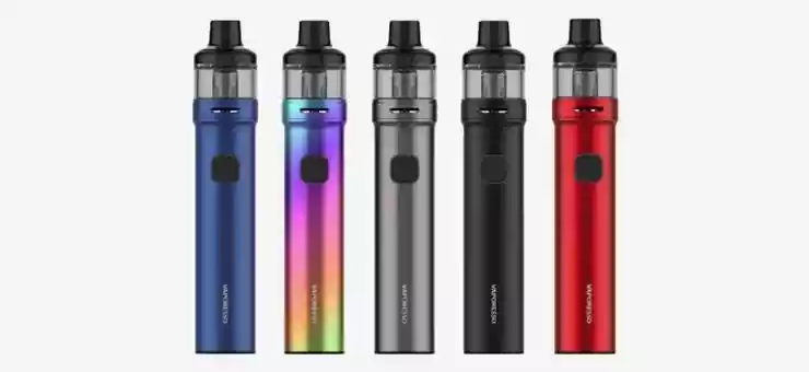 Visuel présentant la gamme de couleur de la e-cigarette GTX GO 80 de chez Vaporesso