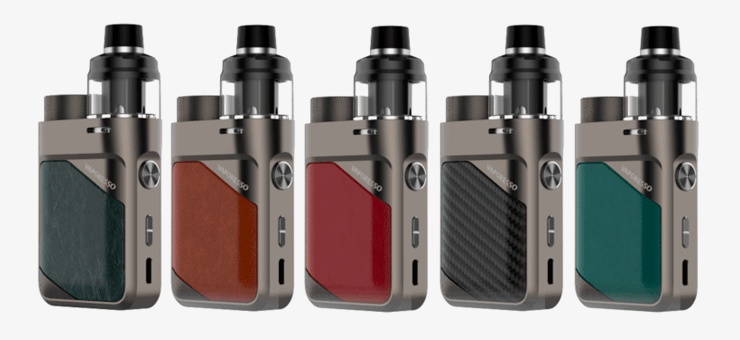 Image de présentation de la gamme de couleurs du Kit Swag PX80 de chez Vaporesso