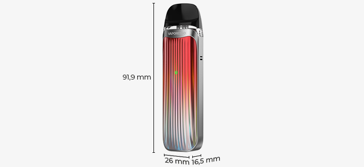 Dimensions du Kit Luxe QS de Vaporesso