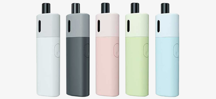 Illustration présentant les couleurs du pod Avocado Baby Vaptio