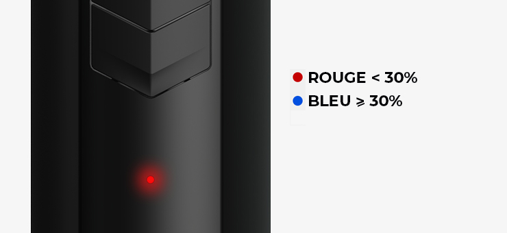 Image du témoin de charge sur la Cosmo 2