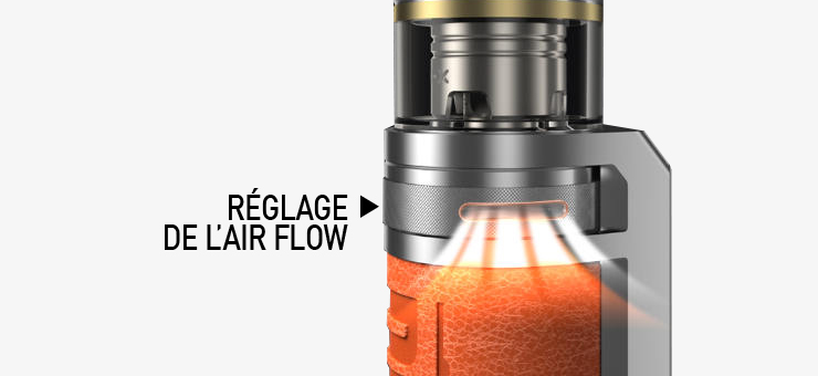 Visuel de la bague d’airflow de la Drag S Pro de Voopoo