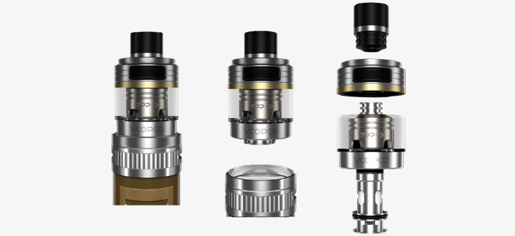 Visuel de description de changement de la coil de la Drag S Pro de Voopoo