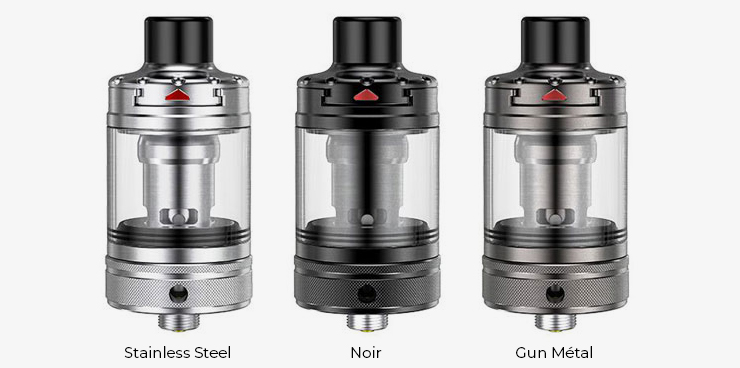 Image présentant la déclinaison de modèle du clearomiseur Nautilus 3 de chez Aspire