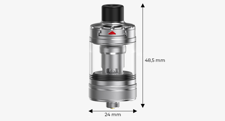 Dimensions du clearomiseur Nautilus 3 de chez Aspire