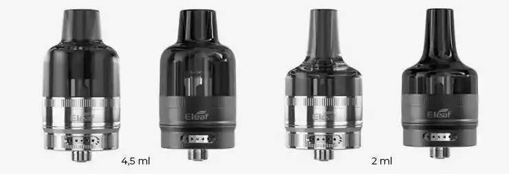 Visuel présentant les 2 modèles de clearomiseurs GTL dans 2 formats