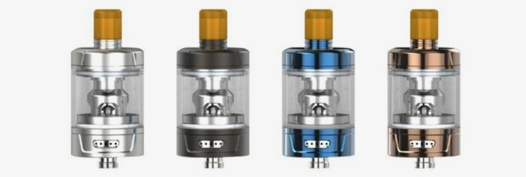 Image présentant la gamme de couleur du clearomiseur Eleaf GZeno-S