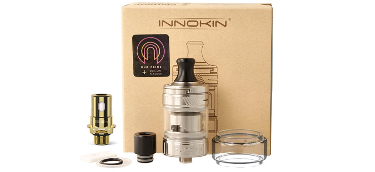 Présentation du contenu de la boîte du Clearomiseur Zlide Top de Innokin