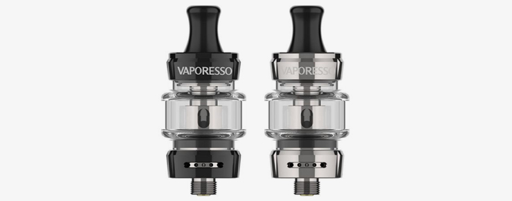 Visuel  des coloris du clearomiseur GTX Tank 18 Vaporesso