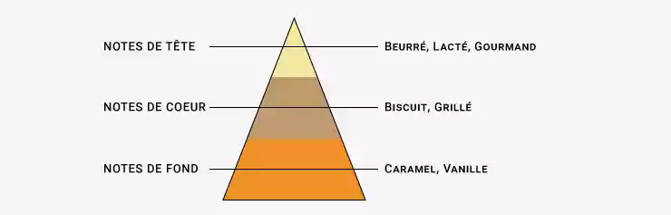 Image de la Pyramide Olfactive du e-liquide Avarice