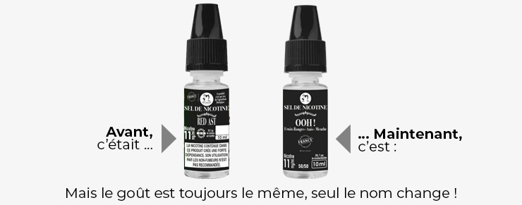 Image présentant le changement de nom de Red Ast en Ooh