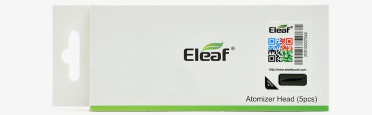 Image montrant la marque d’authenticité sur la boite de résistance Eleaf Mélo EC 2