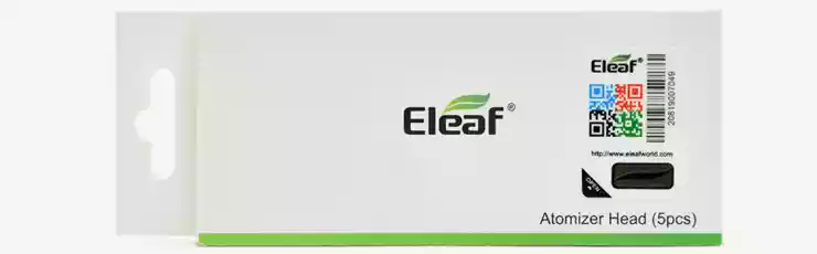 Image montrant la marque d’authenticité sur la boite de résistance Eleaf Mélo EC 2