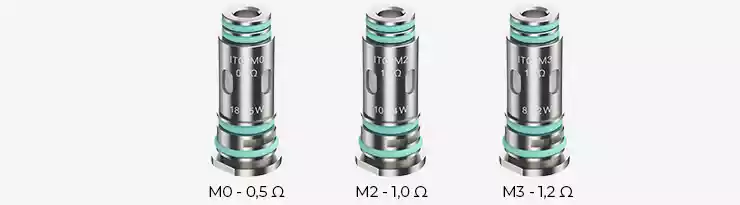 Image de Résistances Voopoo ITO en 3 modèles
